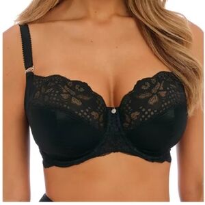 Fantasie Reflect Black Lace Bra UK 34F US 34G